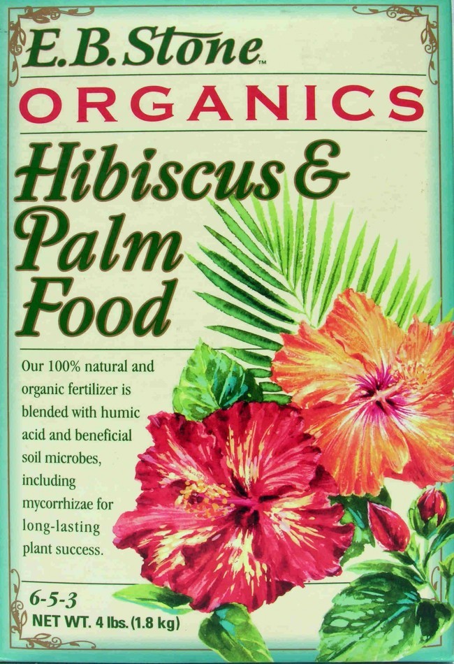 B. | Hibiscus & Palm Food 6-5-3 – 4lbs. Container | Whittierfertilizer.com