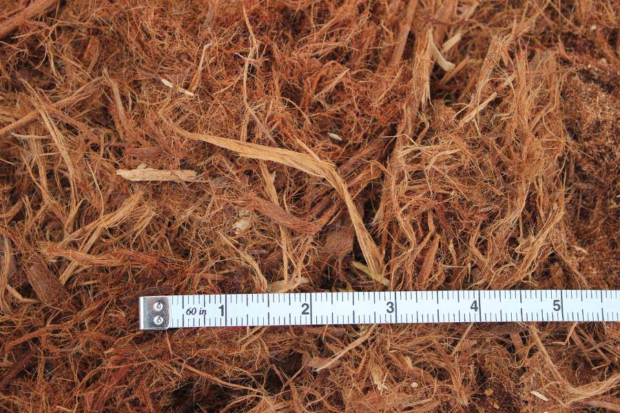 Gorilla Hair Redwood Bark  Quarry Fast Shipping Landscape Supply